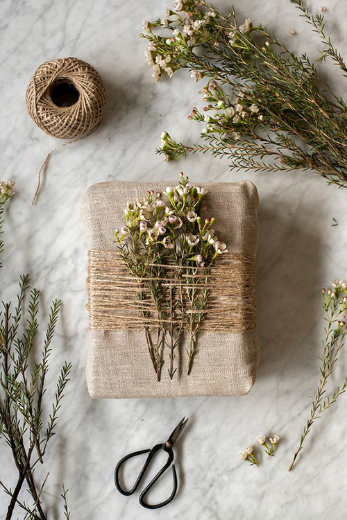Best DIY gift wrapping ideas: Material