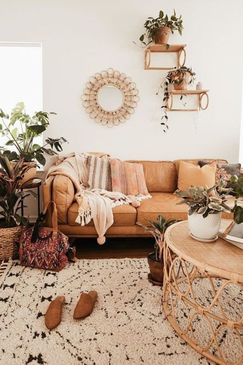 How to make your apartment cozy: Round furniture