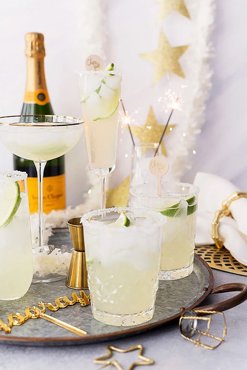 Sparkling Champagne Margaritas