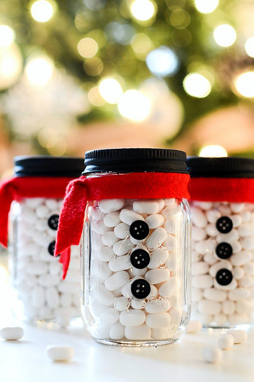 Christmas mason jar ideas: stocking stuffers