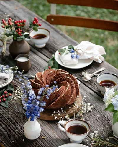 Tea Party Food Ideas - Cake