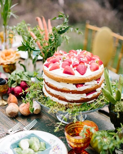 Tea Party Food Ideas - Cake